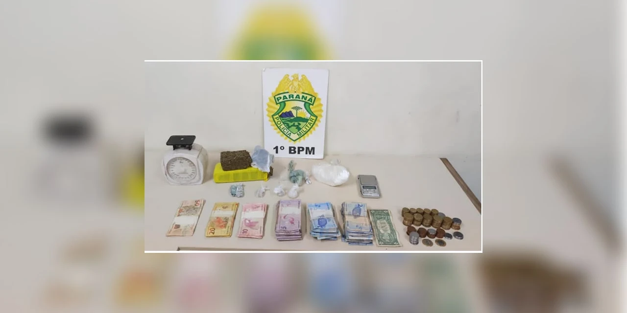 PG: Homem é preso por tráfico após apreensão de maconha, crack, cocaína e LSD em residência