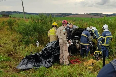 Motorista perde a vida em acidente na BR-376, em Palmeira