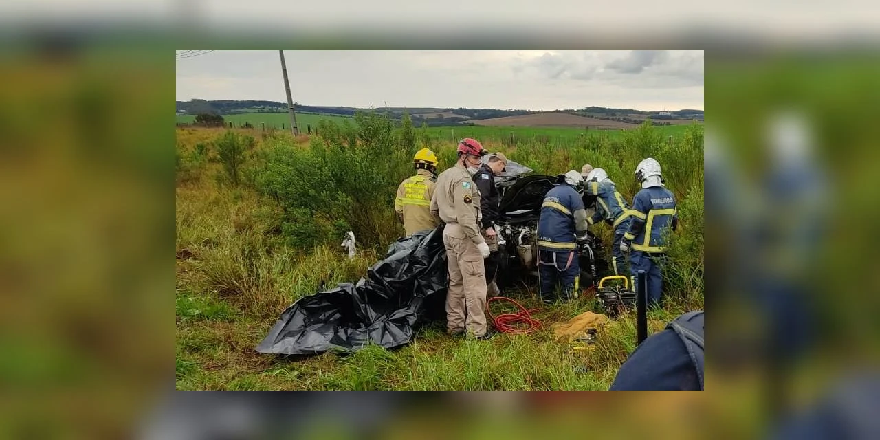 Motorista perde a vida em acidente na BR-376, em Palmeira