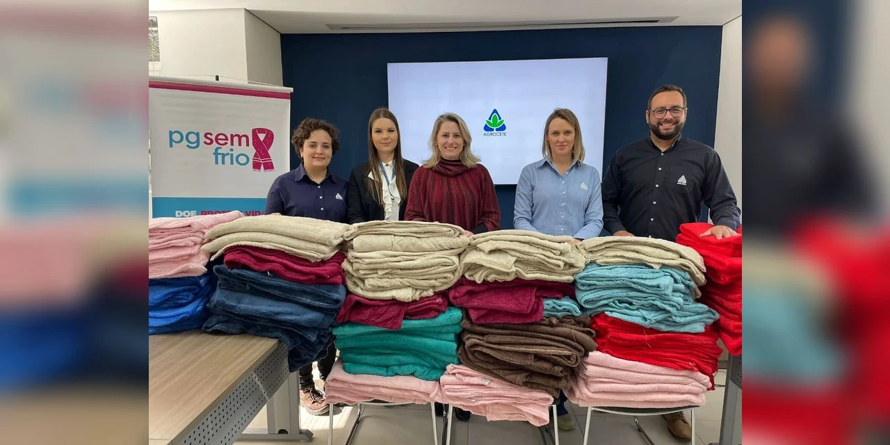 Campanha PG Sem Frio entra na reta final com 48 mil peças arrecadadas