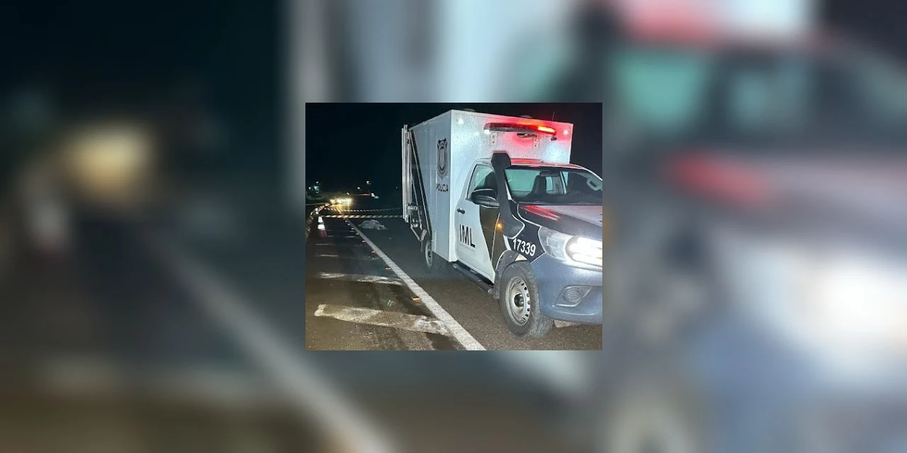 Homem que andava em rodovia morre atropelado na BR-376, em Palmeira