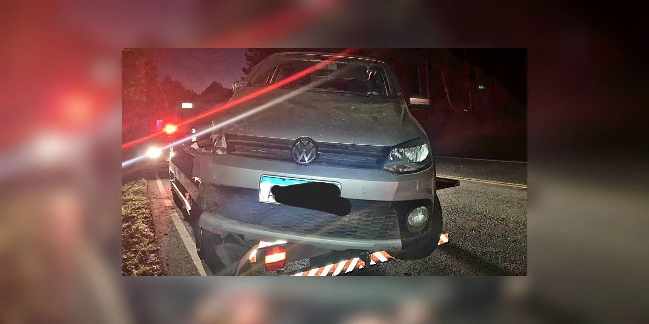 Acidente em Tibagi deixa duas pessoas com ferimentos