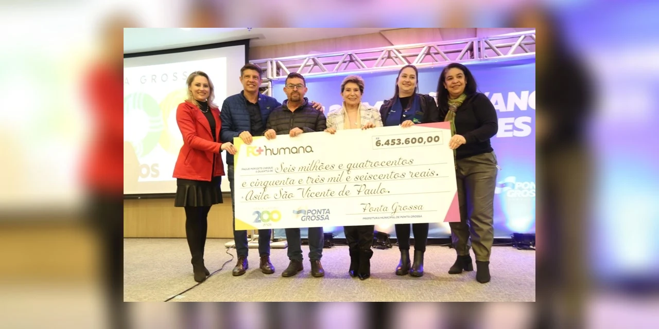 Prefeitura repassa R$ 24 milhões para entidades socioassistenciais de PG