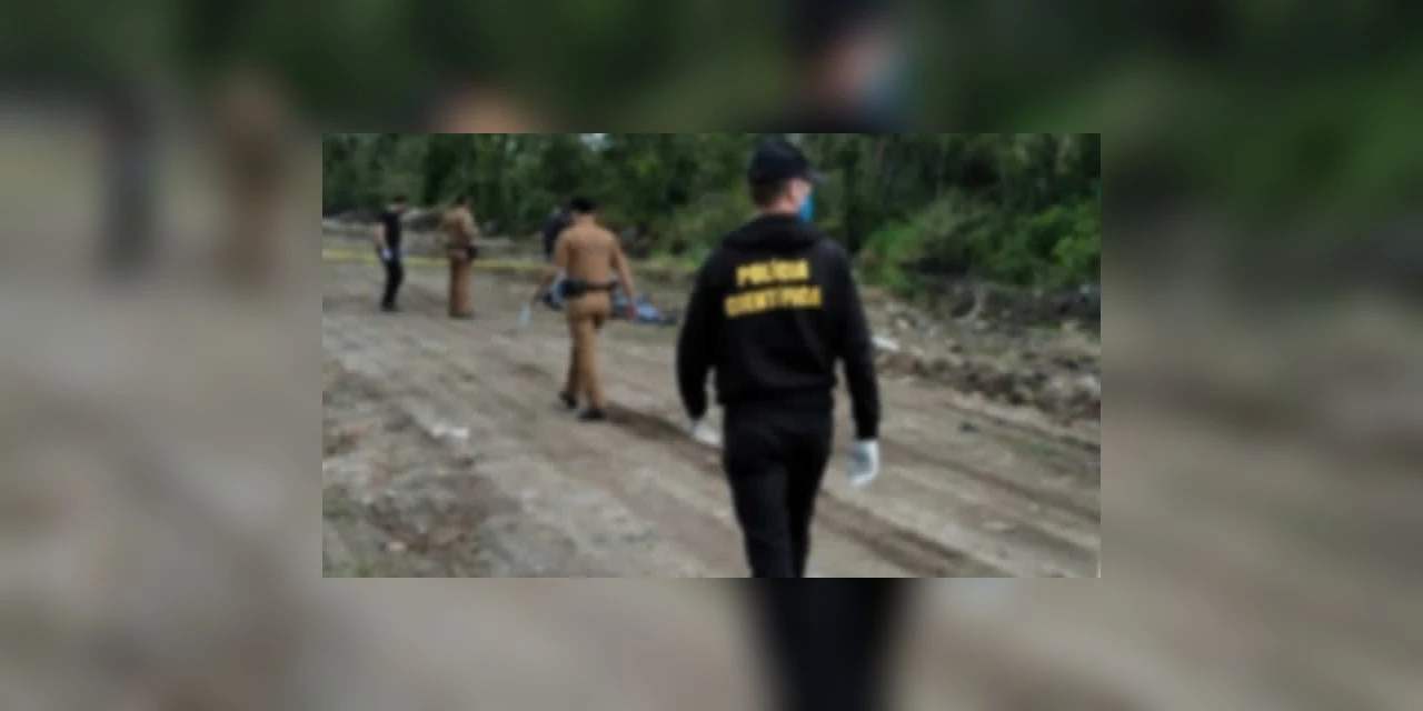 Corpo é encontrado em valeta no interior de Castro