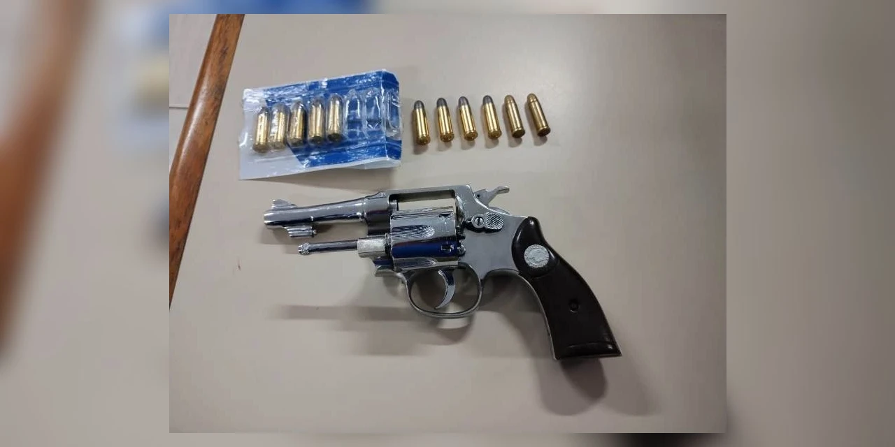 Delegacia da mulher prende autor de violência doméstica, apreende arma de fogo e munições