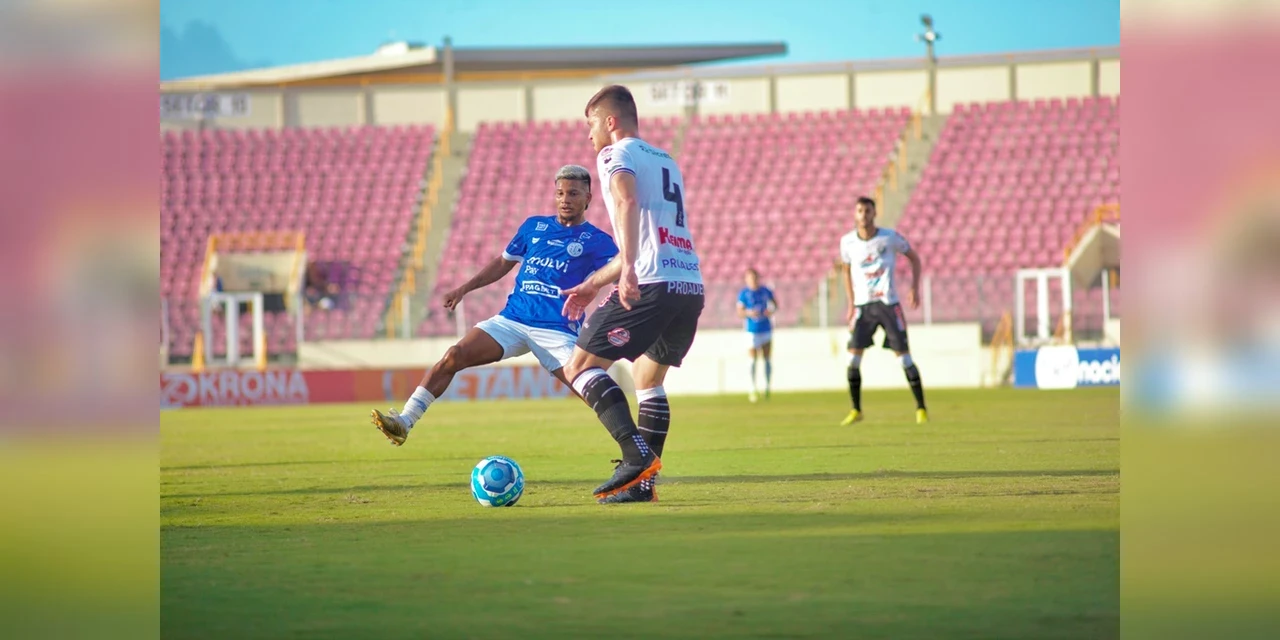 Fora de casa, Operario perde para o Confiança pela Série C