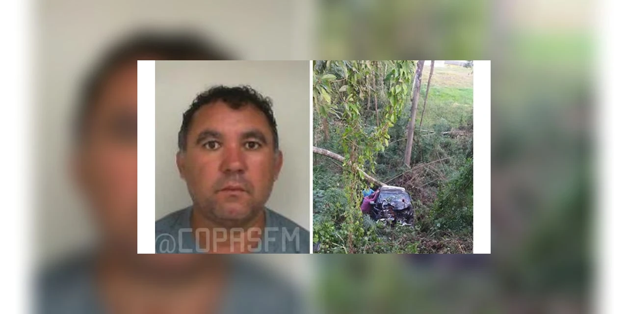 Acidente tira a vida de pai e filha no interior de Prudentópolis