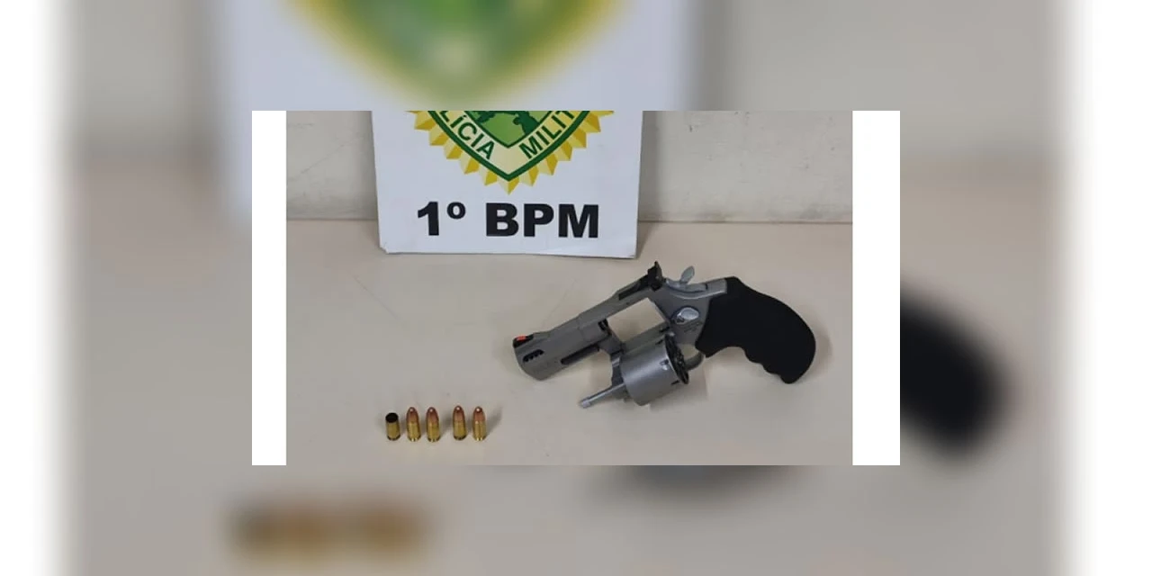 Polícia prende homem alcoolizado após denúncia de disparos de arma de fogo, em Uvaranas
