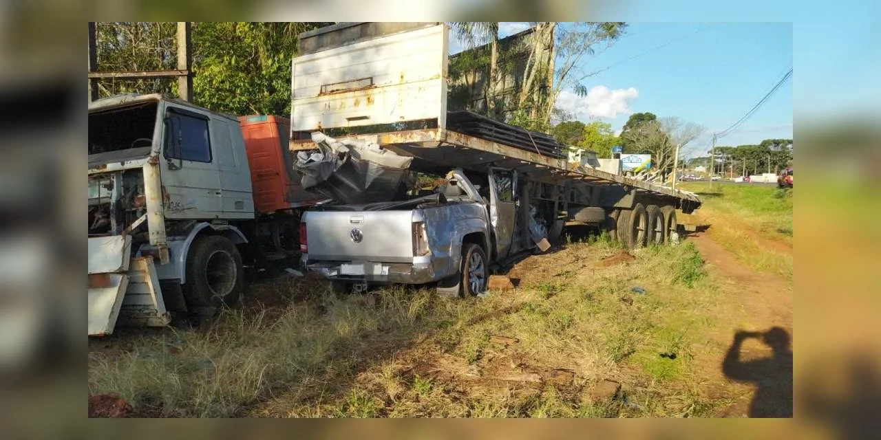 PRF atende grave acidente na Avenida Souza Naves