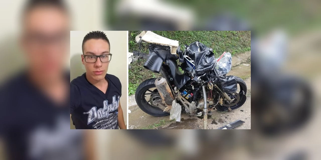 Motociclista morre após colidir frontalmente contra caminhão em Tibagi