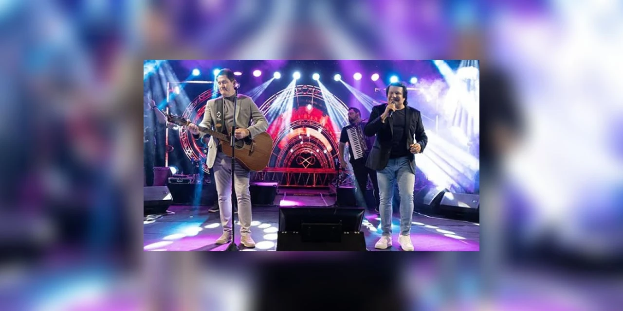 Gian e Giovani se apresentam no Parque Ambiental