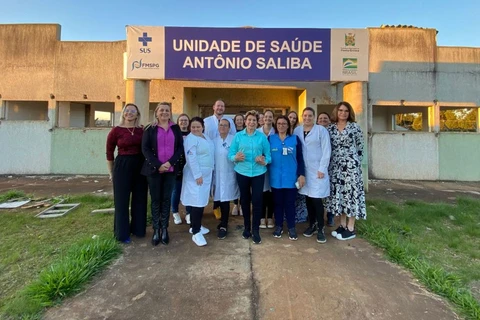 Prefeita Elizabeth anuncia o início das obras da unidade de saúde Antônio Saliba