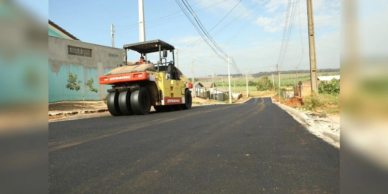 Prefeitura leva Asfalto Novo para o San Martin