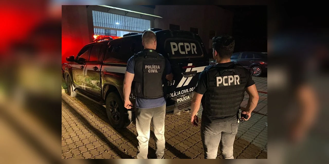 Policia Civil de Castro prende autor de homicídio poucas horas após o crime