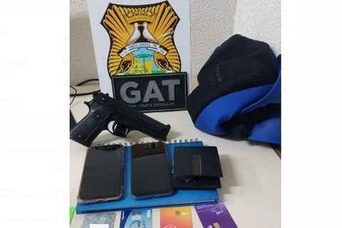 GCM prende três suspeitos de assalto a mão armada no centro de PG