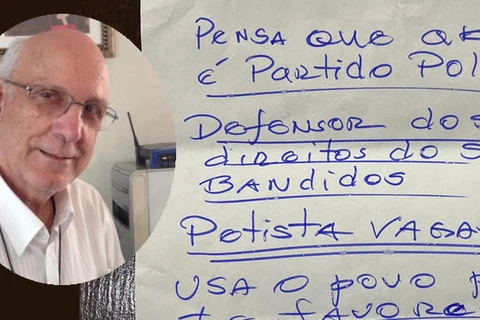 Padre Júlio Lancelotti recebe ameaça de morte: “Seu reinado vai acabar”