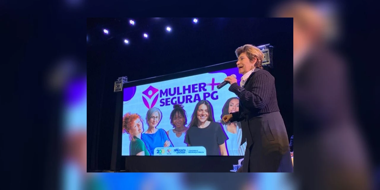 Prefeitura lança Programa Mulher + Segura PG