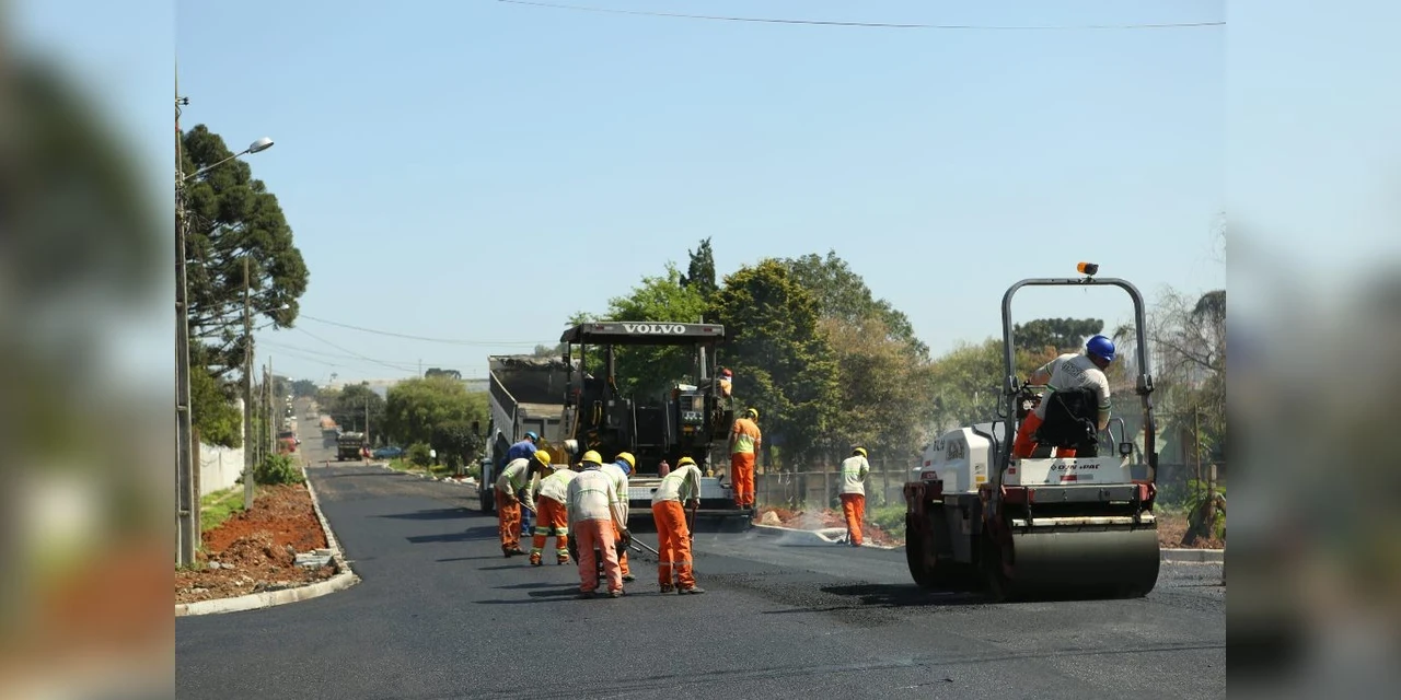 Prefeitura segue com obras do Programa Asfalto Novo PG nas vilas Cipa e Pina