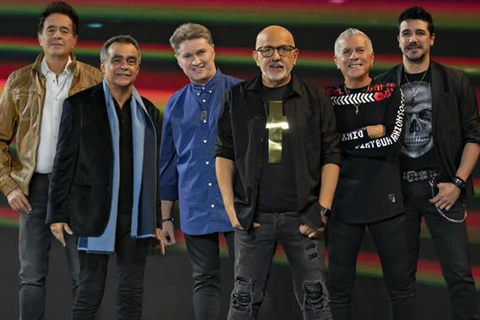 Roupa Nova se apresenta no show de aniversário de Ponta Grossa