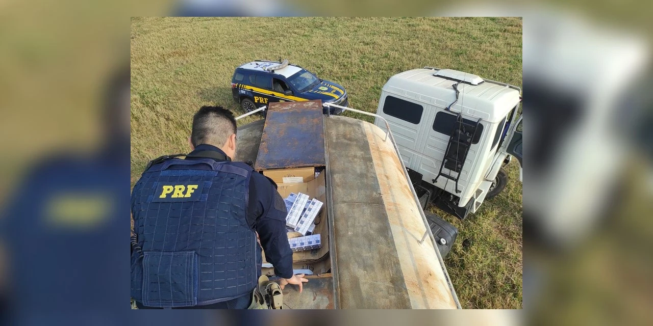 Após tentar fugir por 50 quilômetros, homem é preso pela PRF e PM