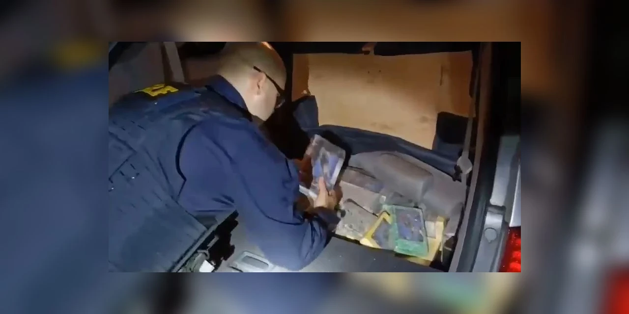 PRF realiza grande apreensão de cocaína em Ponta Grossa