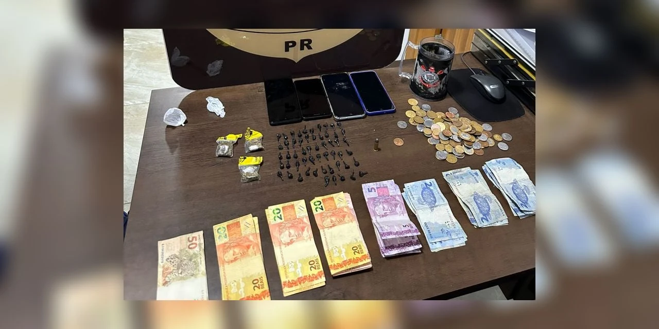 Polícia civil prende jovem suspeito de tráfico e com objetos roubados em Imbituva