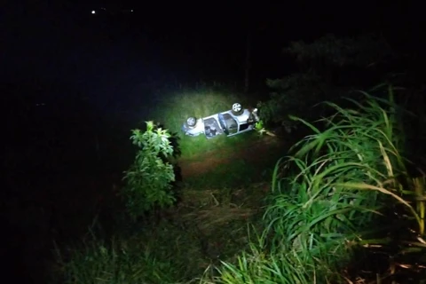 PRF atende acidente com vítima na BR 376 em Ponta Grossa