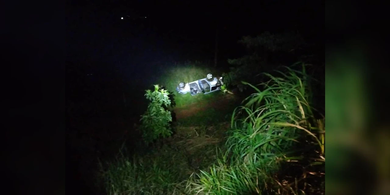 PRF atende acidente com vítima na BR 376 em Ponta Grossa