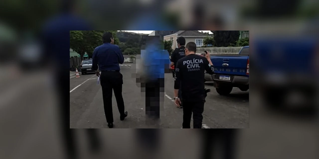 Polícia Civil prende homem acusado de estuprar criança de 3 anos em Teixeira Soares