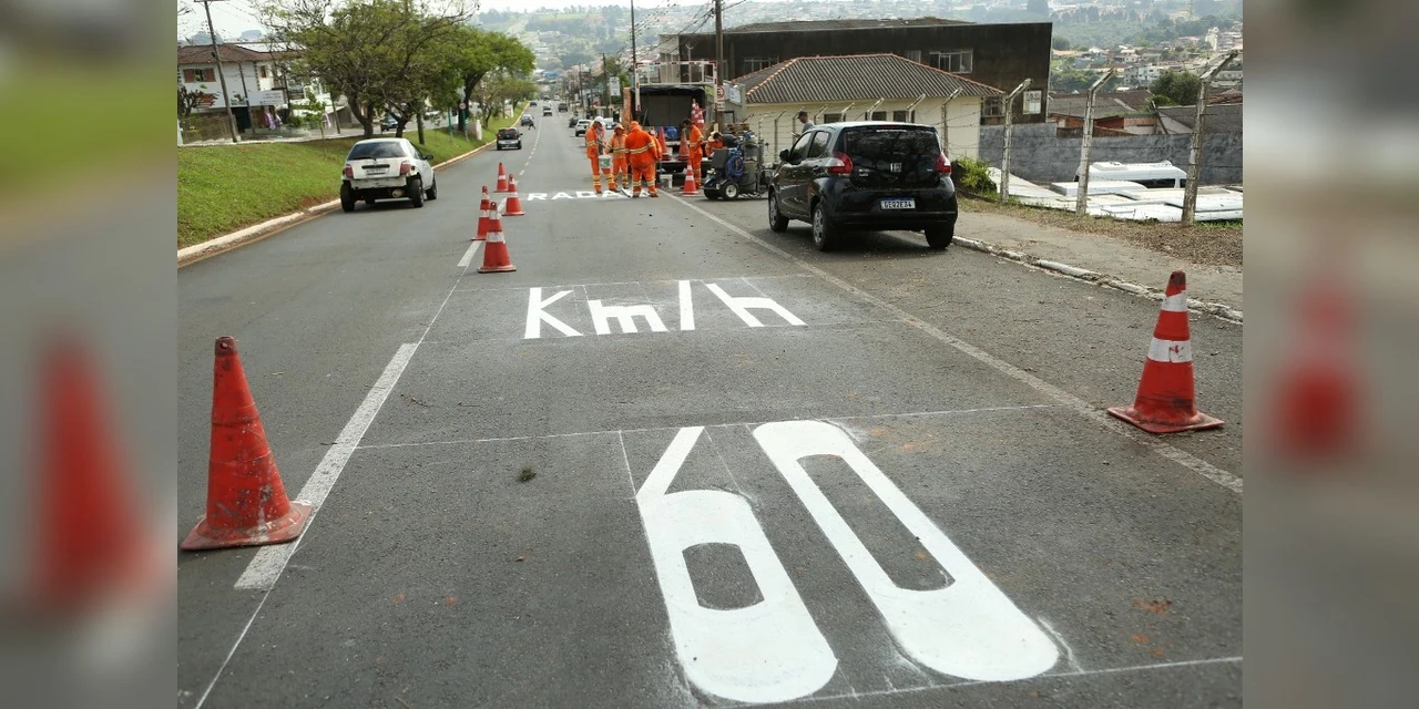 Radares terão sinalização extra em Ponta Grossa