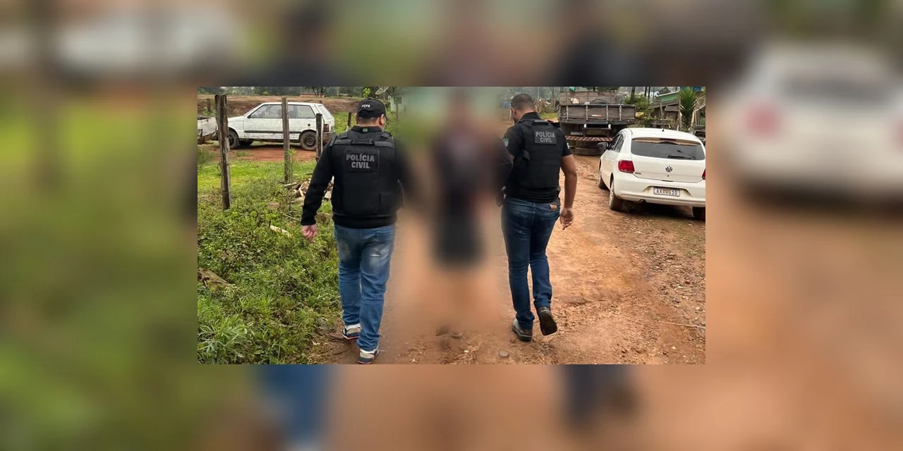 Suspeito de matar homem a facadas por divida de drogas é preso pela policia