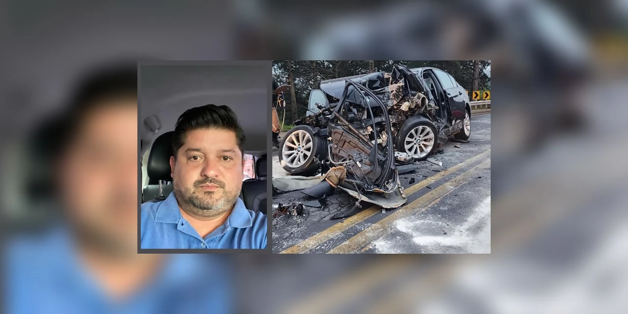 Assessor de comunicação da Prefeitura de União da Vitória morre em acidente na BR-476
