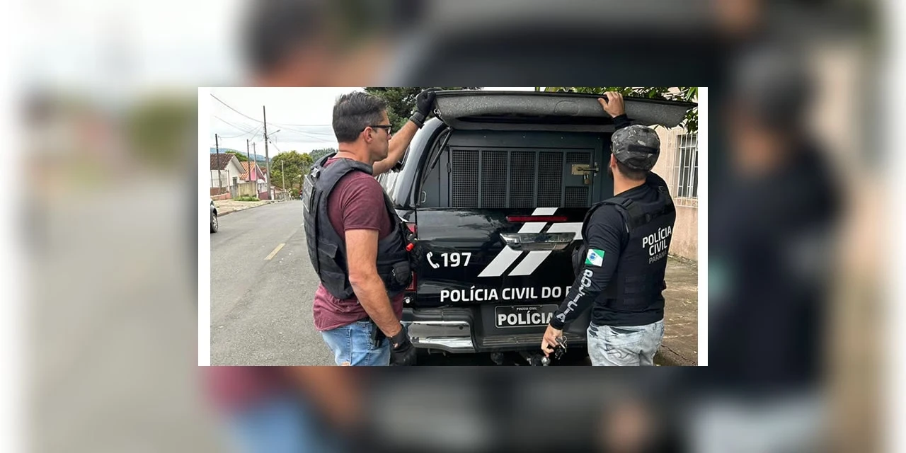 PCPR prende filho em flagrante por descumprimento de medida protetiva em Castro