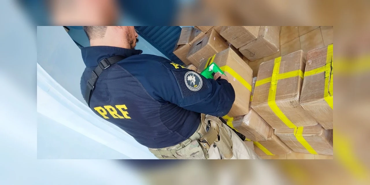 PRF apreende mais de meia tonelada de maconha, crack e cocaína na região