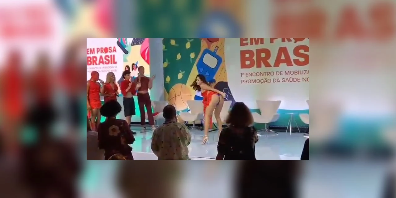 Vídeo mostra dança erótica em evento do Ministério da Saúde