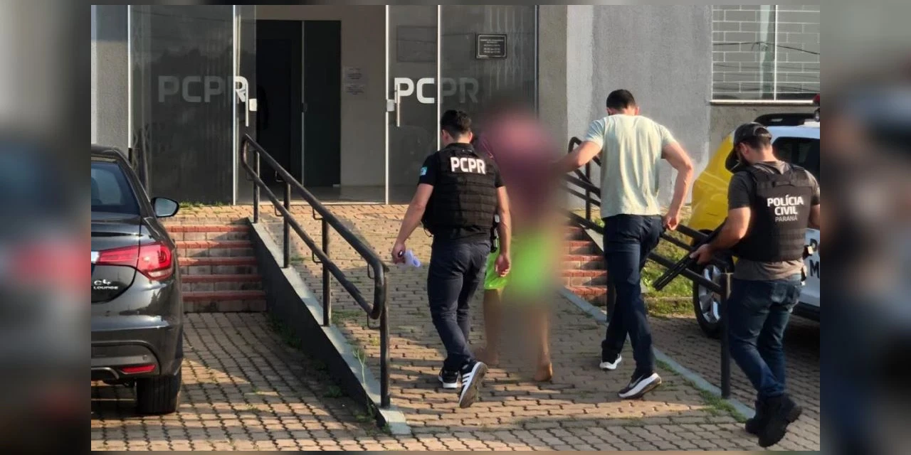 Policia Civil prende autor de roubo com reféns em Castro