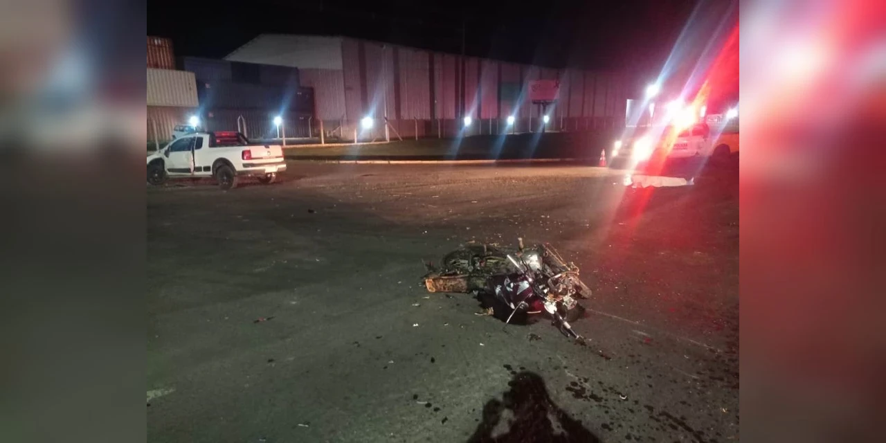 Motociclista perde a vida em acidente na PR-160, em Telêmaco Borba