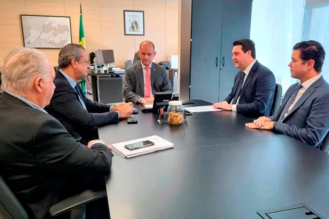 Ratinho Jr. busca apoio para reforçar atendimento aos afetados pelas chuvas