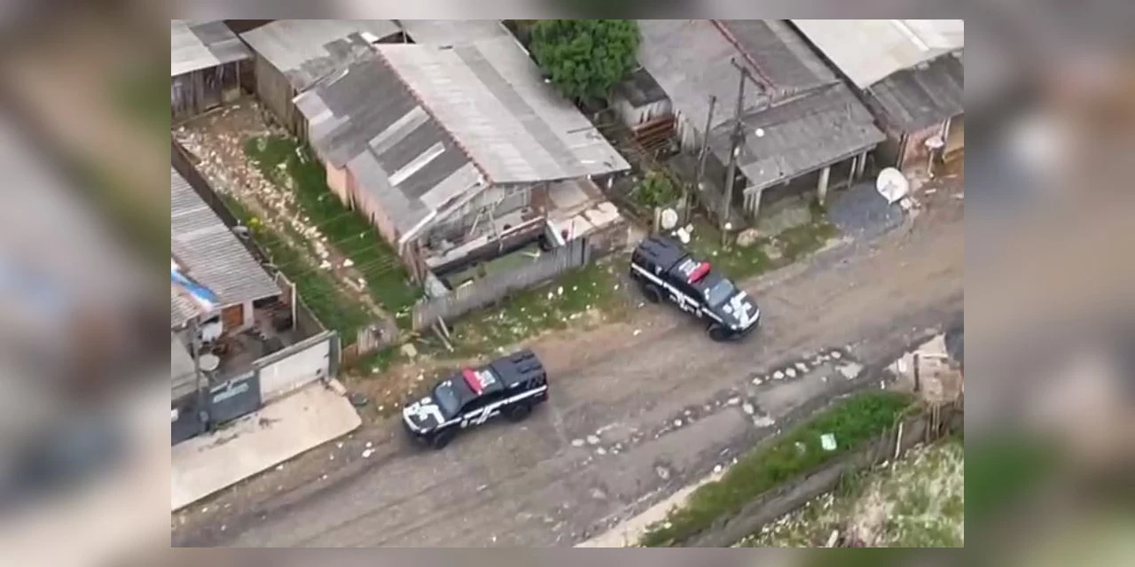 PCPR prende 24 pessoas de grupo criminoso em operação contra o tráfico de drogas