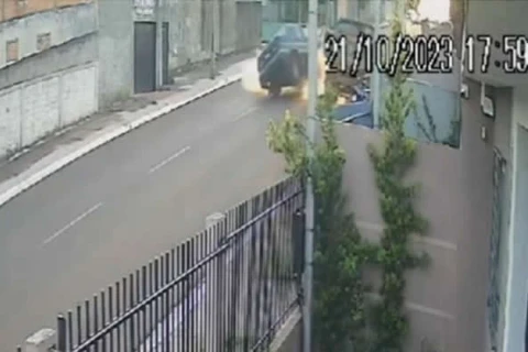 Vídeo mostra acidente que tirou a vida de jovem em Ponta Grossa