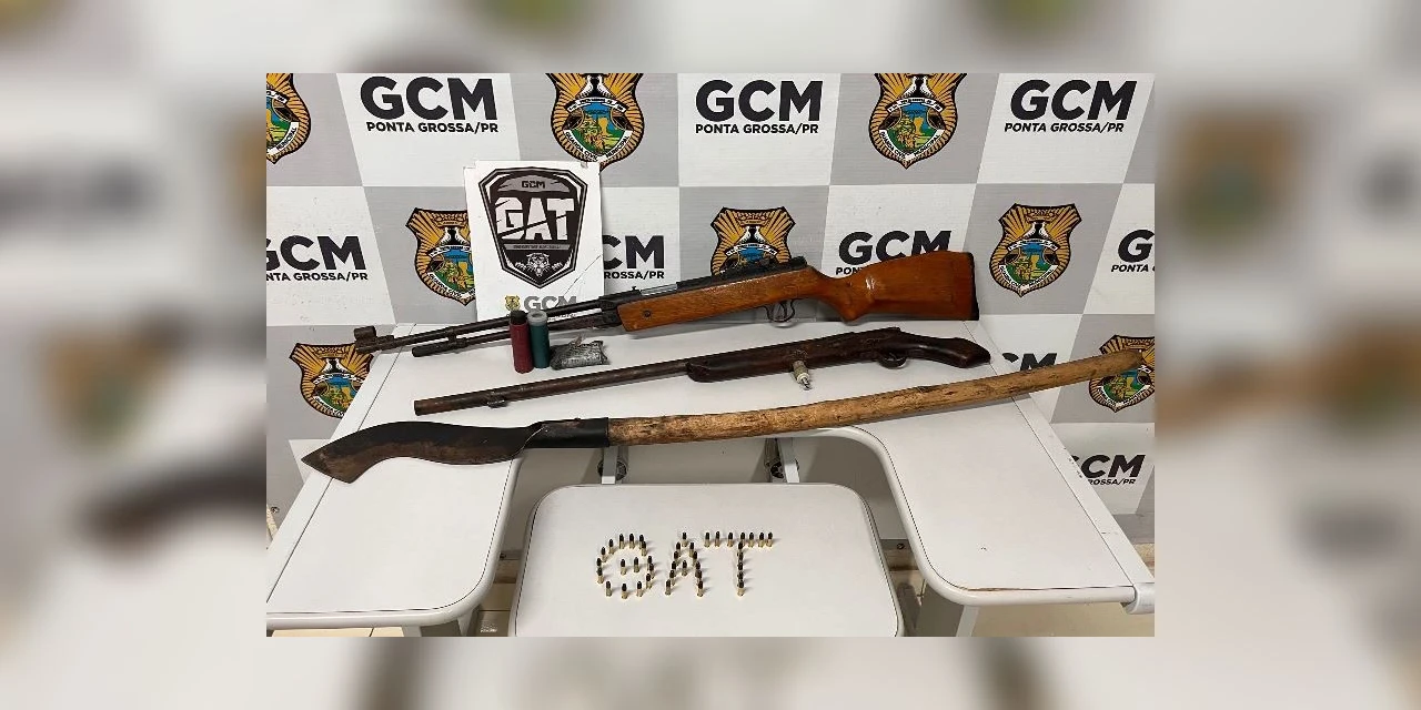 GCM prende homem em flagrante por ameaçar a filha da ex em PG