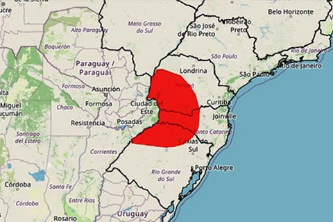 Frente fria e ciclone extratropical elevam risco de tempestades no Sul