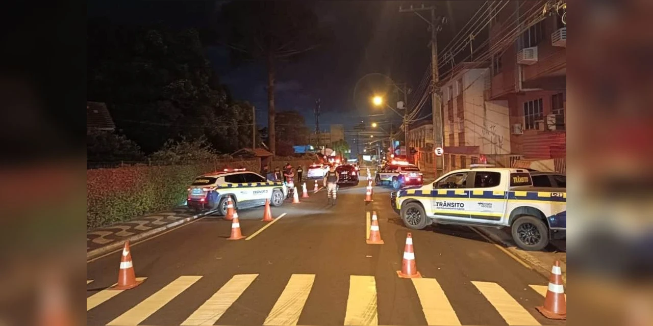 "Operação de Ação Integrada” segue reforçando a segurança em Ponta Grossa