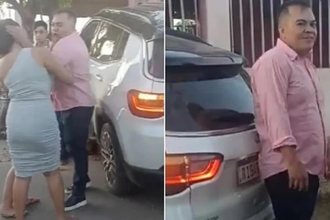 Delegado dá tapa em mulher na frente de policiais, após se envolver em acidente no Ceará; assista!
