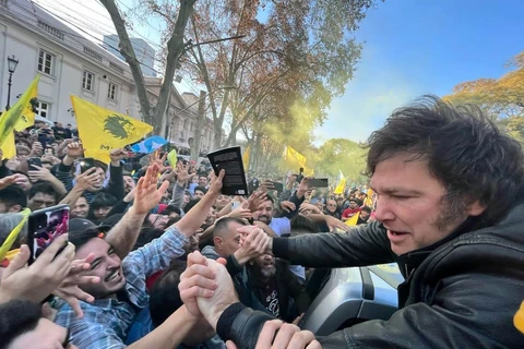 Javier Milei é eleito o novo presidente da Argentina