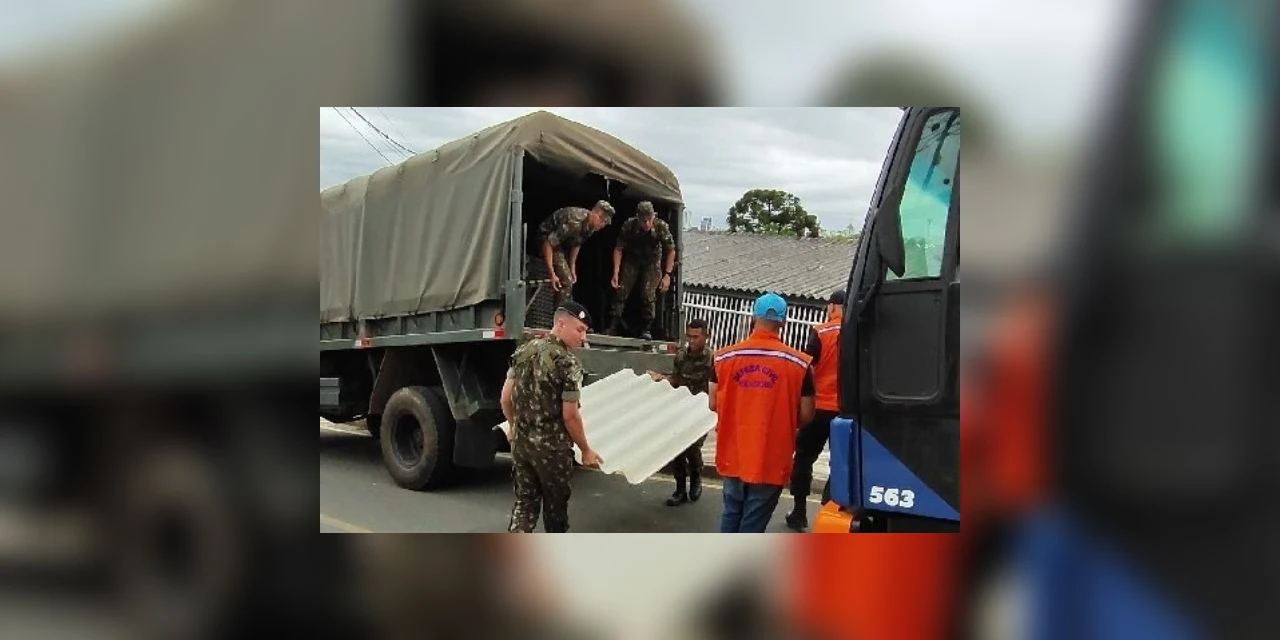 Prefeitura de Ponta Grossa atende famílias afetadas pelo temporal