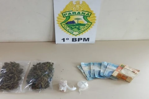Polícia prende duas pessoas suspeitas de tráfico de drogas, em bairro de PG