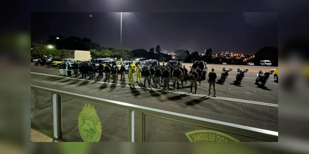 Forças de segurança realizam ação de fiscalização aos estabelecimentos comerciais de PG