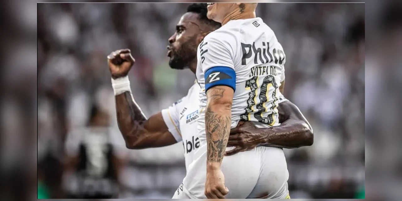 Santos arrranca empate com Botafogo, que chega a 8 jogos sem vencer