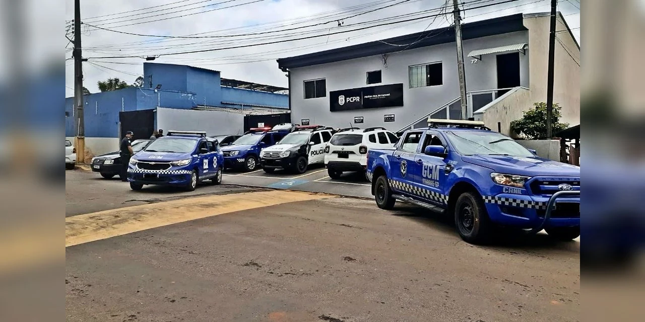Policia prende trio suspeito de roubo e receptação de veículo na região